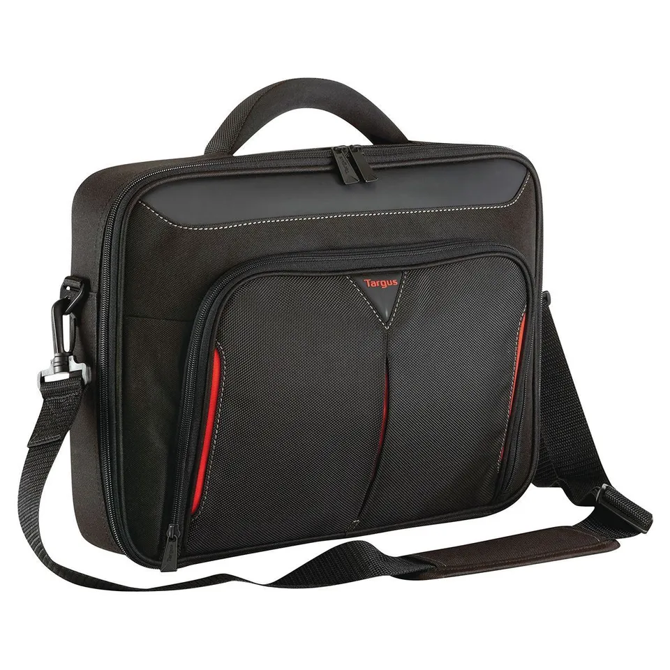 targus-classic-14-clamshell-custodia-per-laptop-nero-rosso image 1