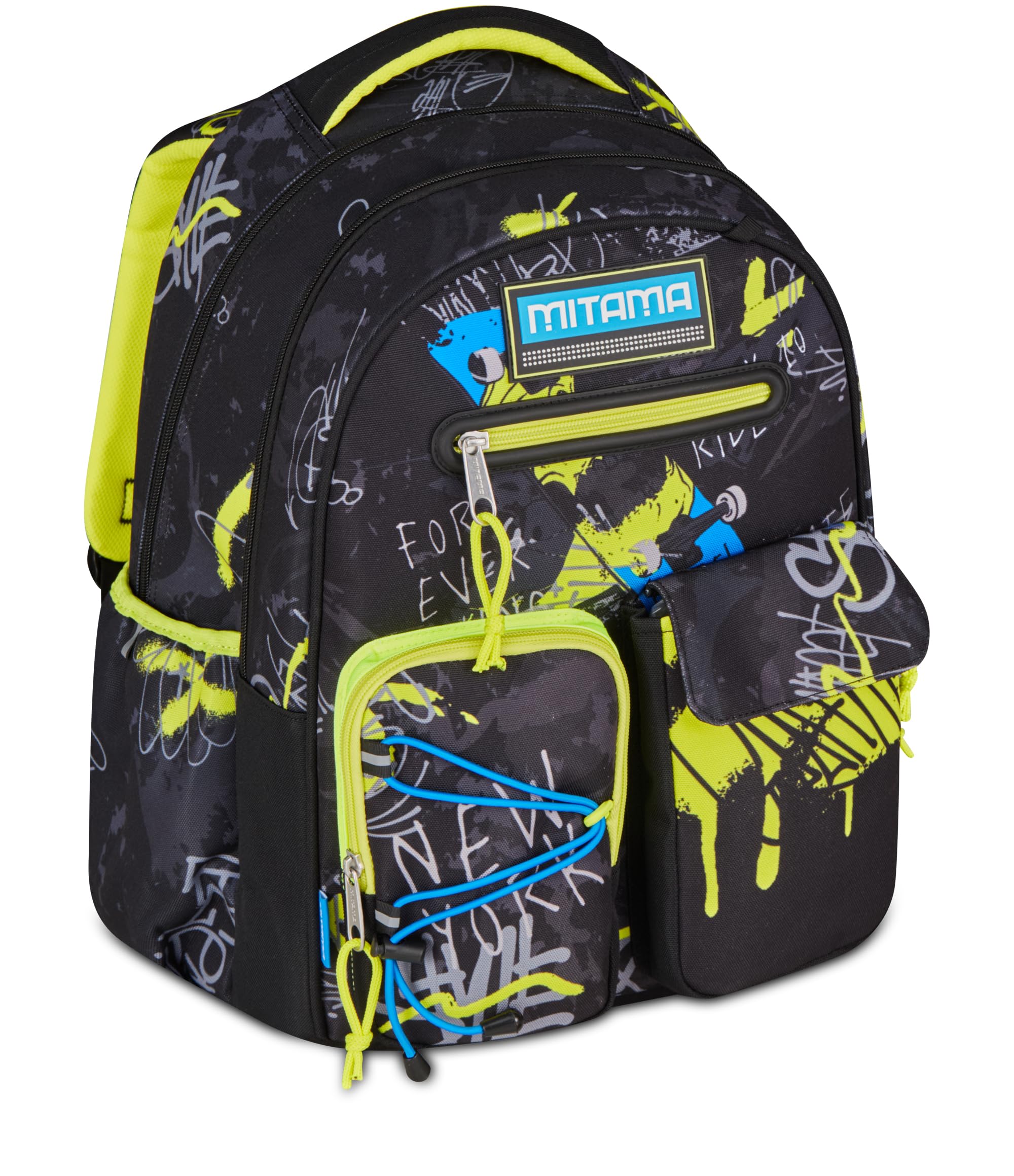 mitama-m-power-rebel-zaino-scuola-elementare-nero image 1