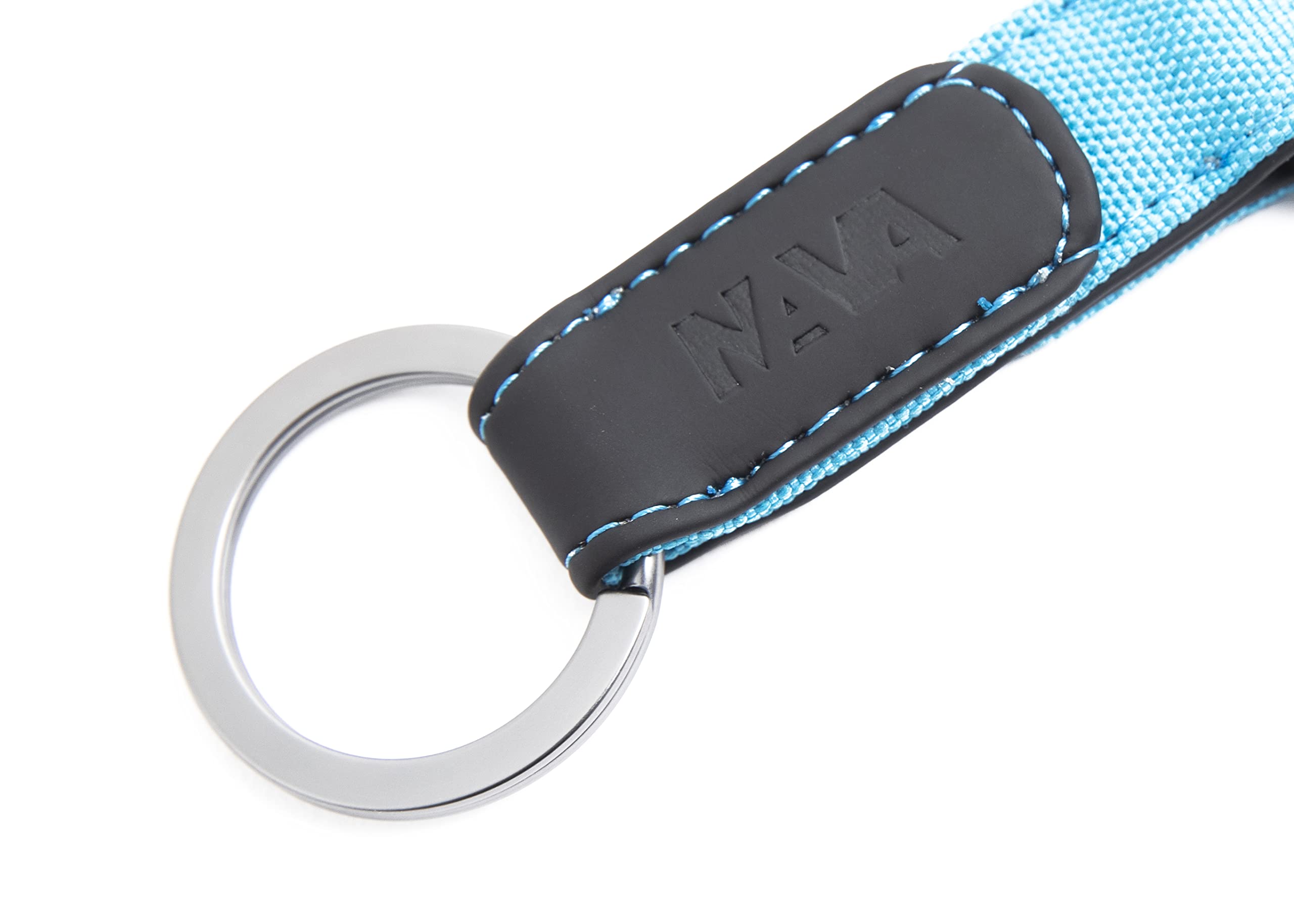 nava-design-twin-portachiavi-con-anello-e-moschettone-13-x-3-cm-celeste image 3
