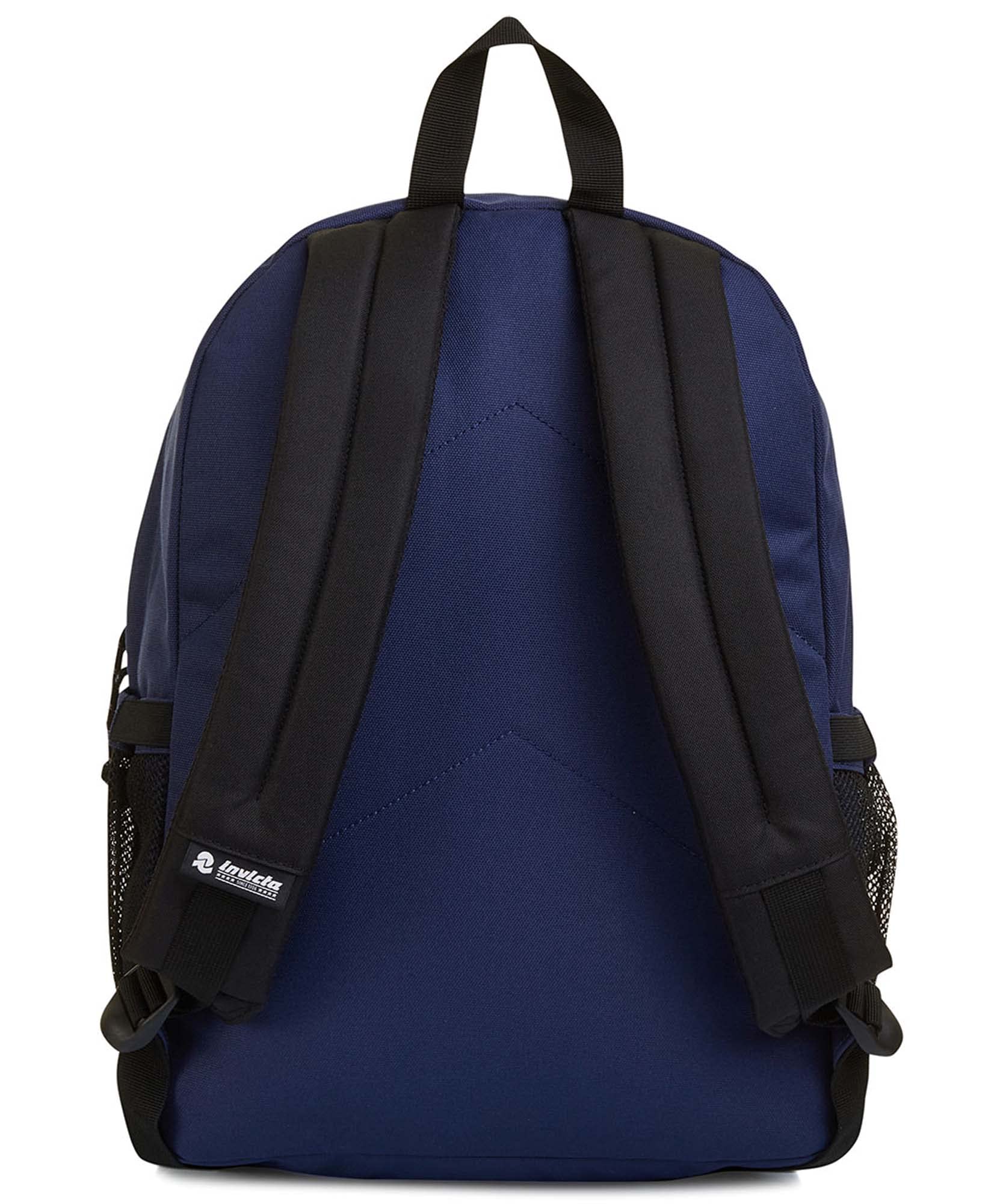 invicta-jelek-plain-zaino-scuola-38l-doppio-scomparto-con-tasca-porta-pc image 2