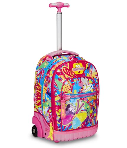 mitama-run-butterfly-trolley-scuola-rosa-doppio-scomparto image 8