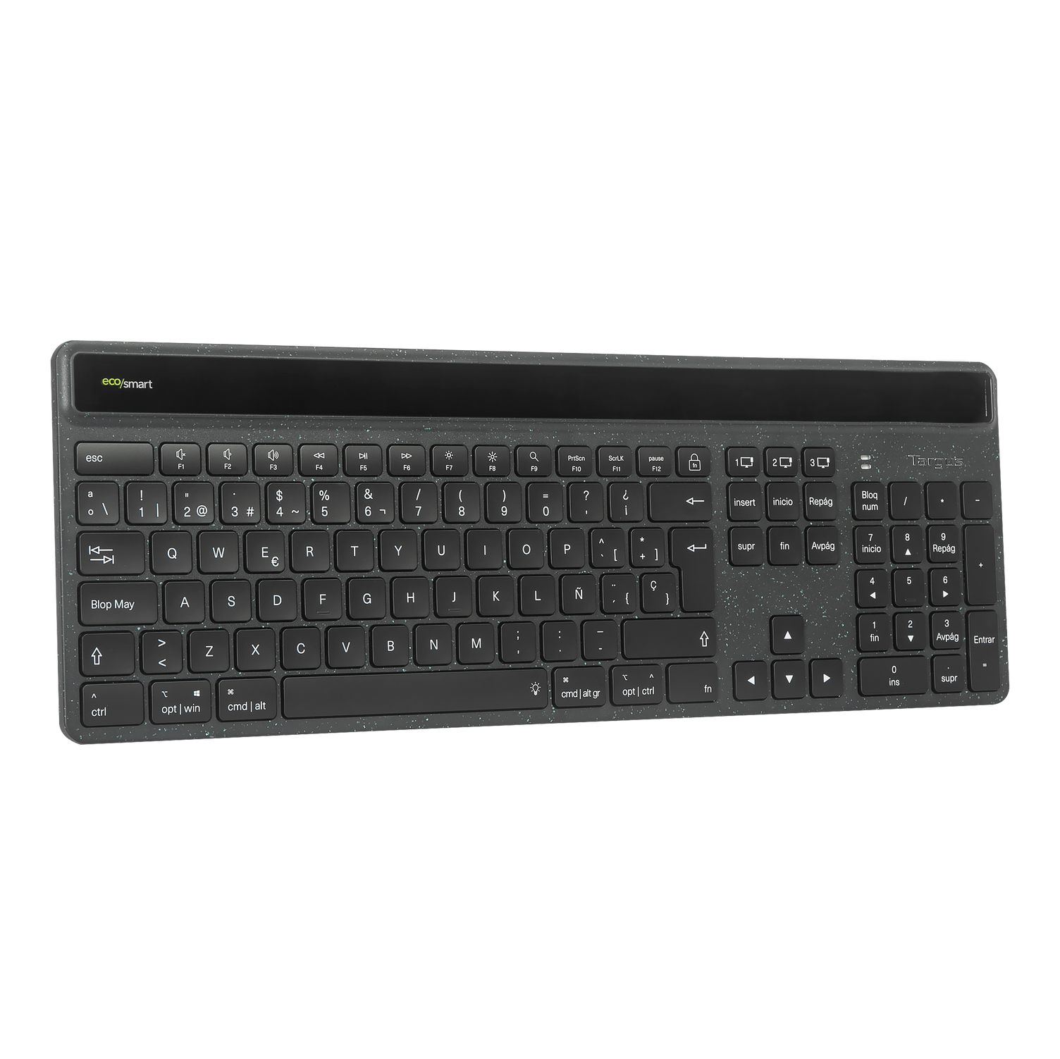 targus-ecosmart-sustainable-energy-harvesting-keyboard-es-tastiera-wireless-blue image 8