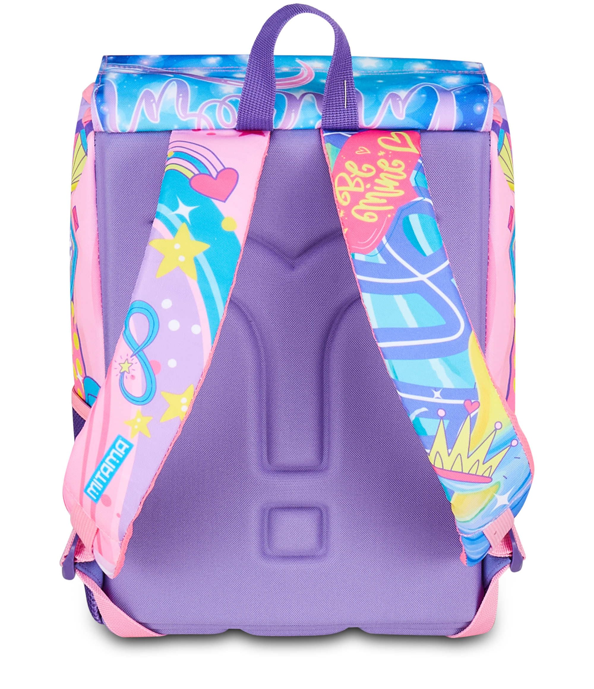 mitama-zaino-estensibile-4-zip-rainbow-dream-lilla-scuola-elementare image 5