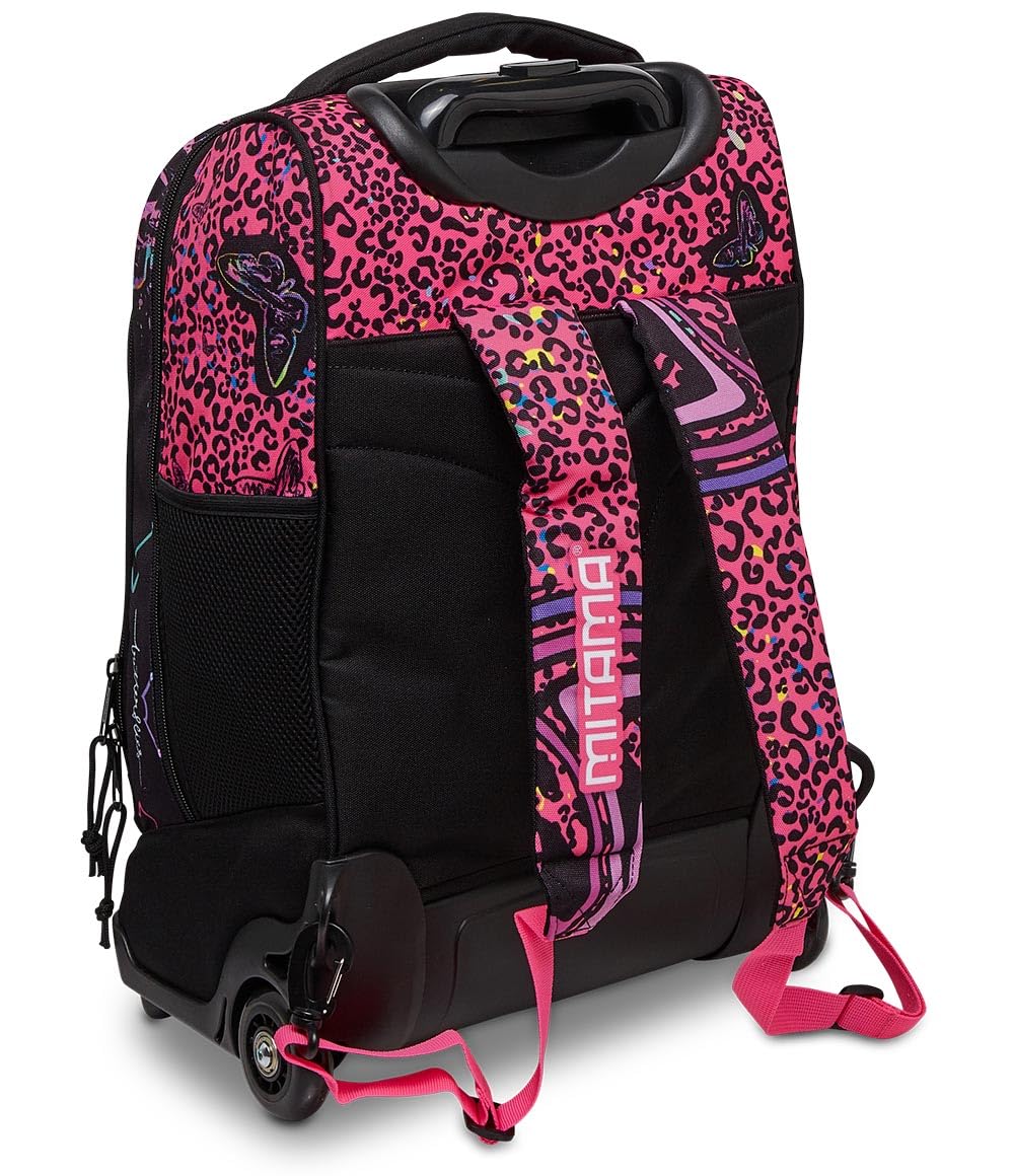 mitama-dr-trolley-junior-fly-high-nero-trolley-scuola-doppio-scomparto image 6
