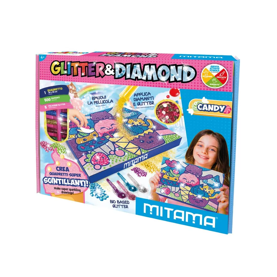 mitama-scatola-glitter-e-diamond-princess-set-creativo image 1