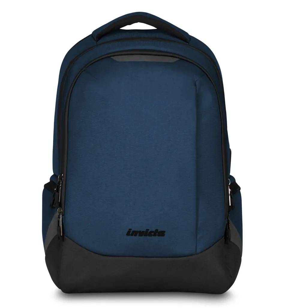 invicta-zaino-mate-m-doppio-scomparto-con-porta-laptop-e-porta-usb-ufficio-viagg image 1