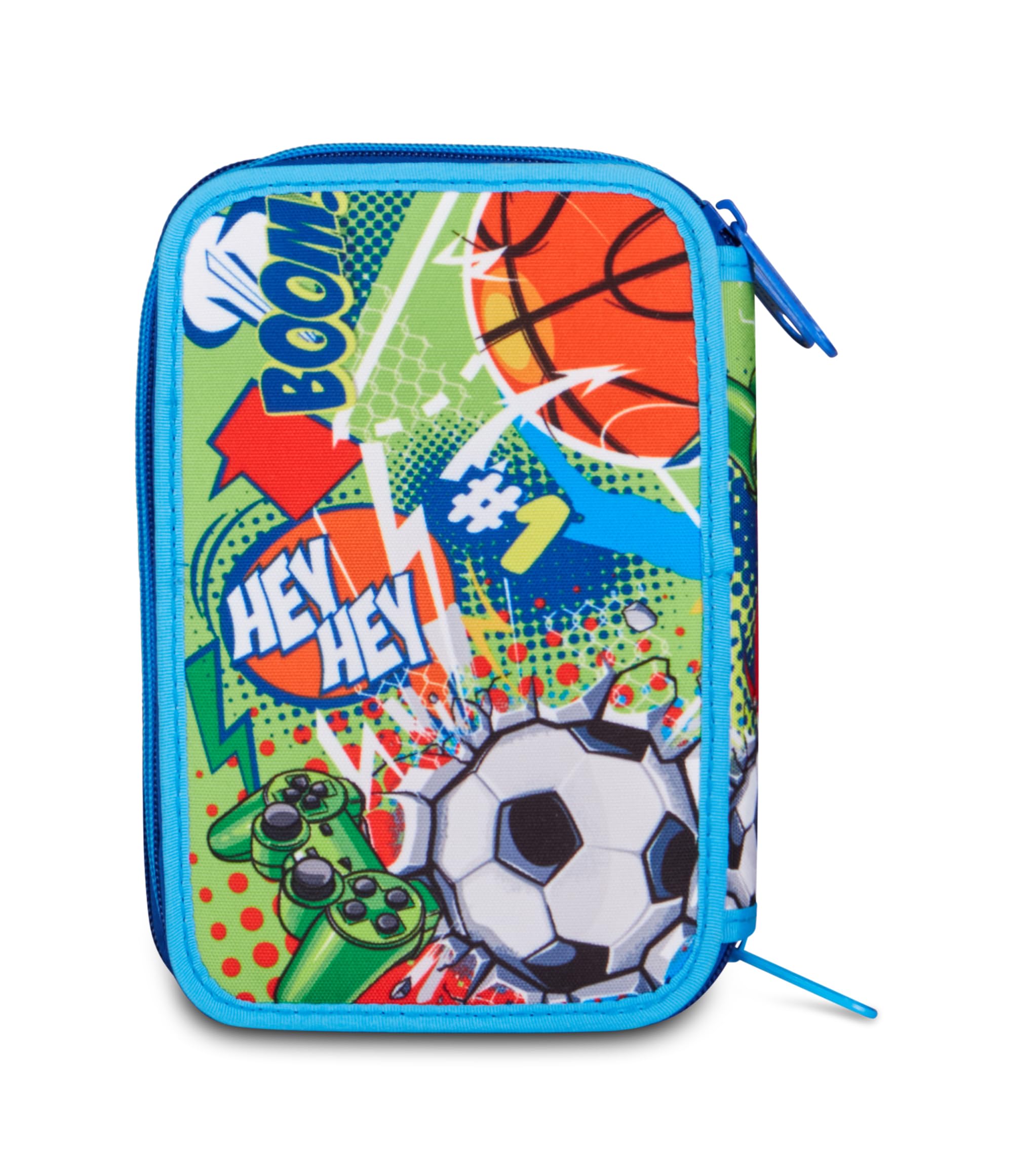 mitama-popsport-astuccio-triplo-con-spinny-pen-47-pezzi-multicolore image 7