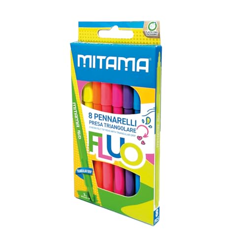 mitama-pennarelli-fluo-astuccio-8-pennarelli-neon image 5