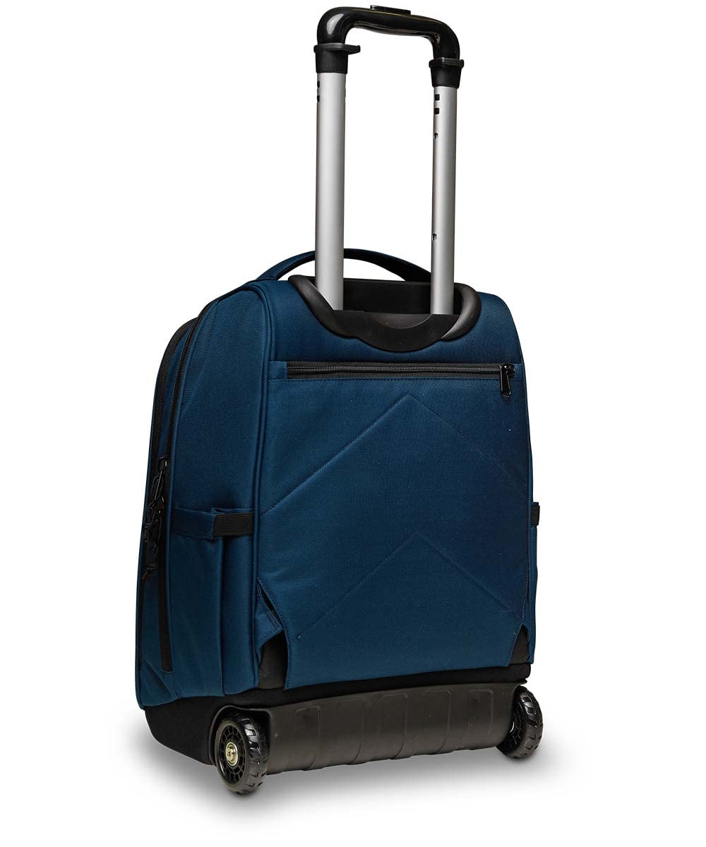 invicta-trolley-bump-plain-blu-2-scomparti-con-porta-pc-42-lt-35-x-50-x-29-cm image 5