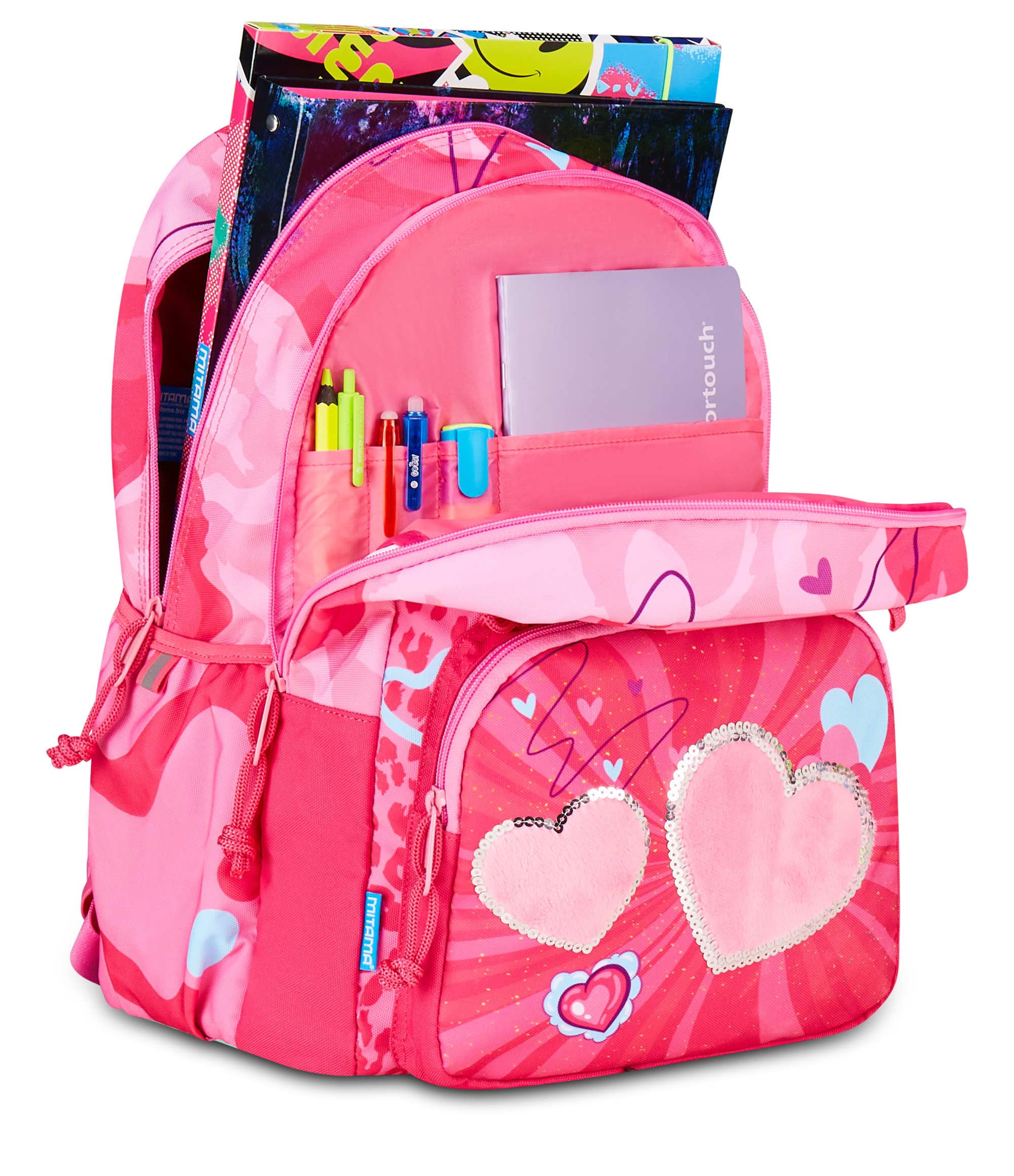 mitama-new-plus-furrypink-fucsia-zaino-scuola-bambina-30-l-ergonomico image 6
