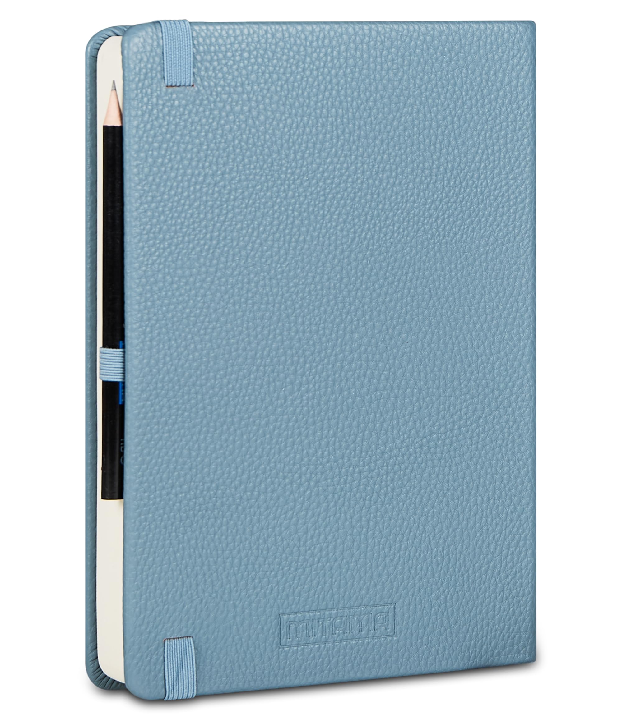 mitama-agenda-giornaliera-2026-elegance-eco-pelle-azzurra-15x21-cm image 6