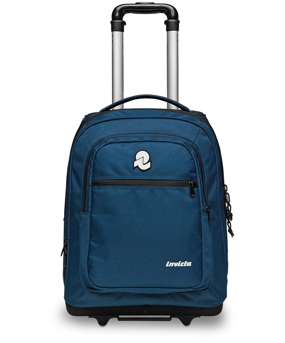 invicta-trolley-bump-plain-blu-2-scomparti-con-porta-pc-42-lt-35-x-50-x-29-cm image 2