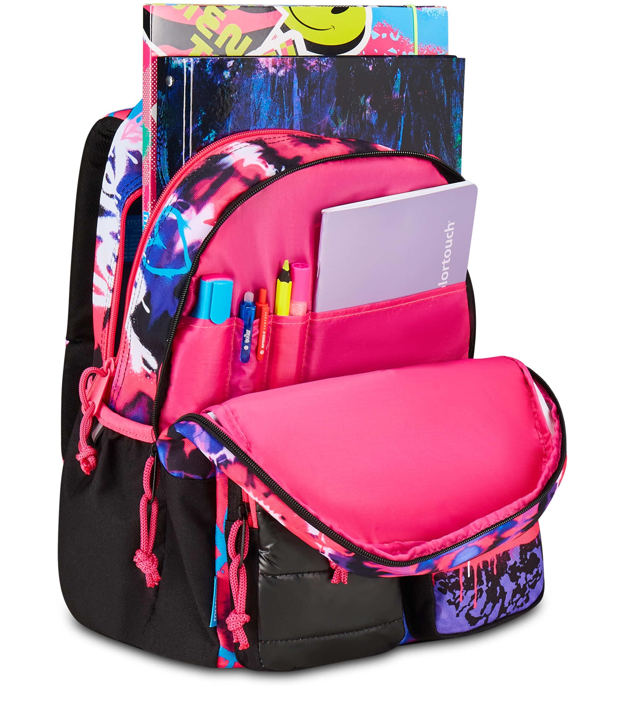 mitama-new-plus-tye-love-zaino-scuola-elementare-30-l-fucsia image 6