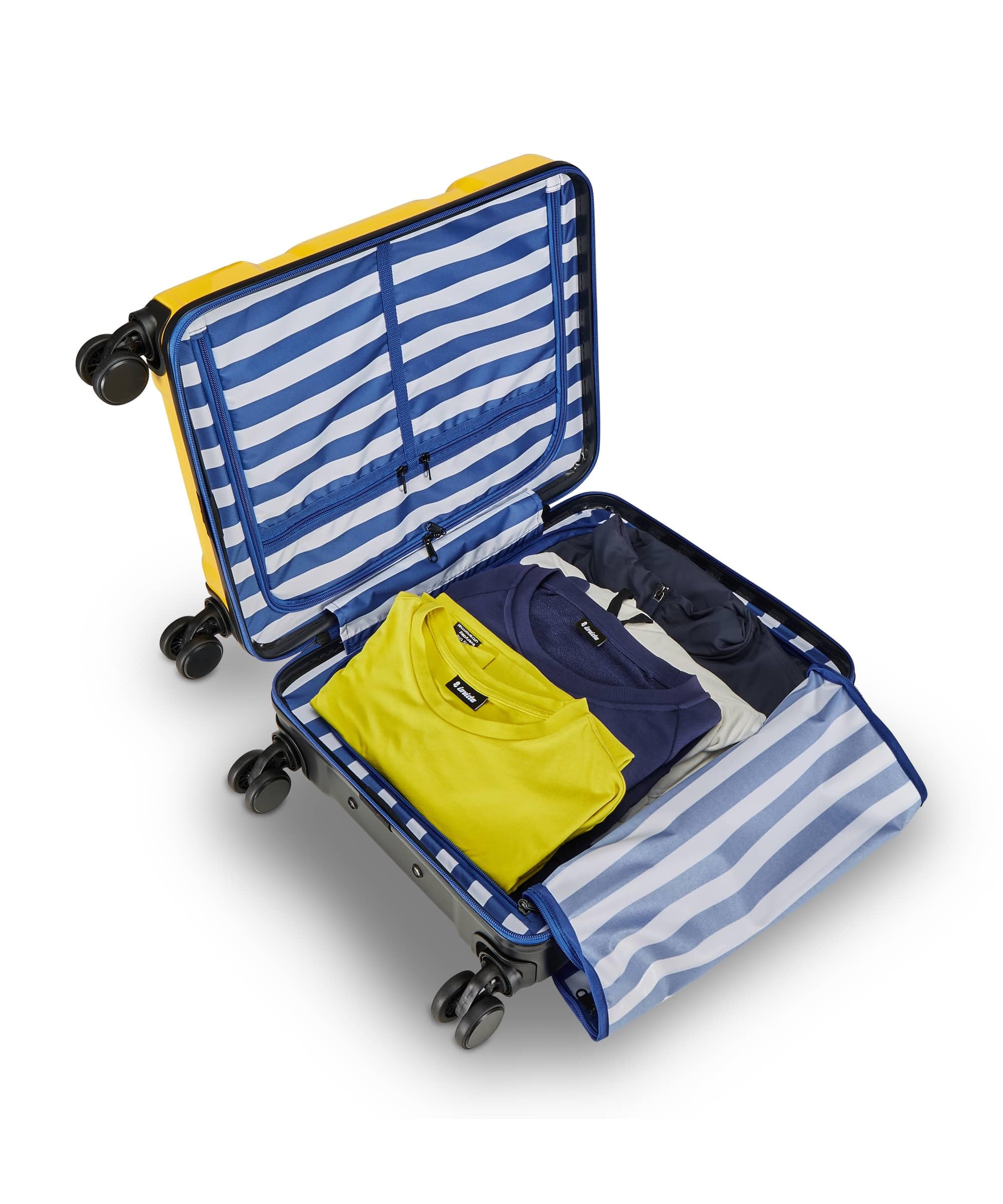 invicta-trolley-travel-rigido-33l-40x55x20-cm-giallo-4-ruote image 5