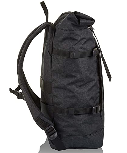 invicta-zaino-urban-2tone-nero-20l-con-scomparto-laptop-15-6-e-nastro-trolley image 8