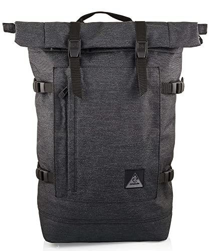 invicta-zaino-urban-2tone-nero-20l-con-scomparto-laptop-15-6-e-nastro-trolley image 6