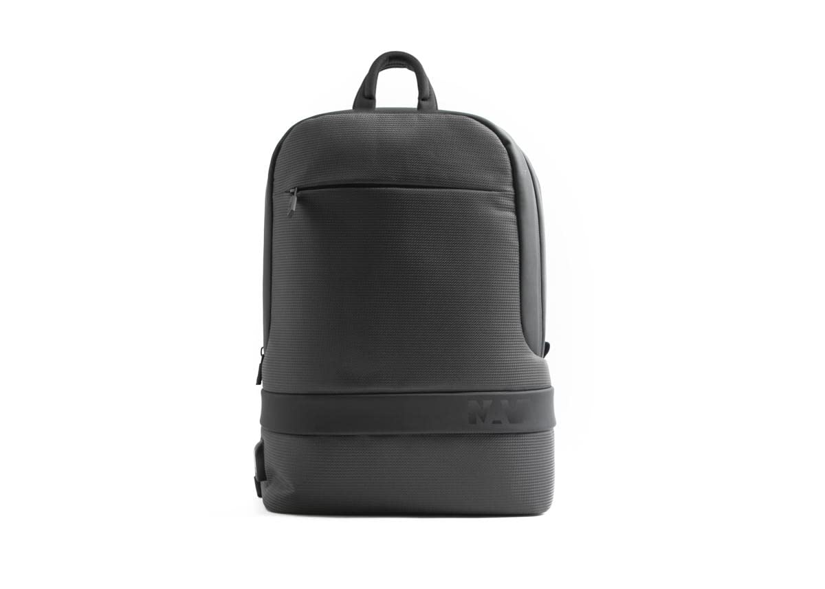 nava-design-easy-advance-zaino-large-porta-pc-e-tablet-usb-nero-grigio-46-x-31-x image 1