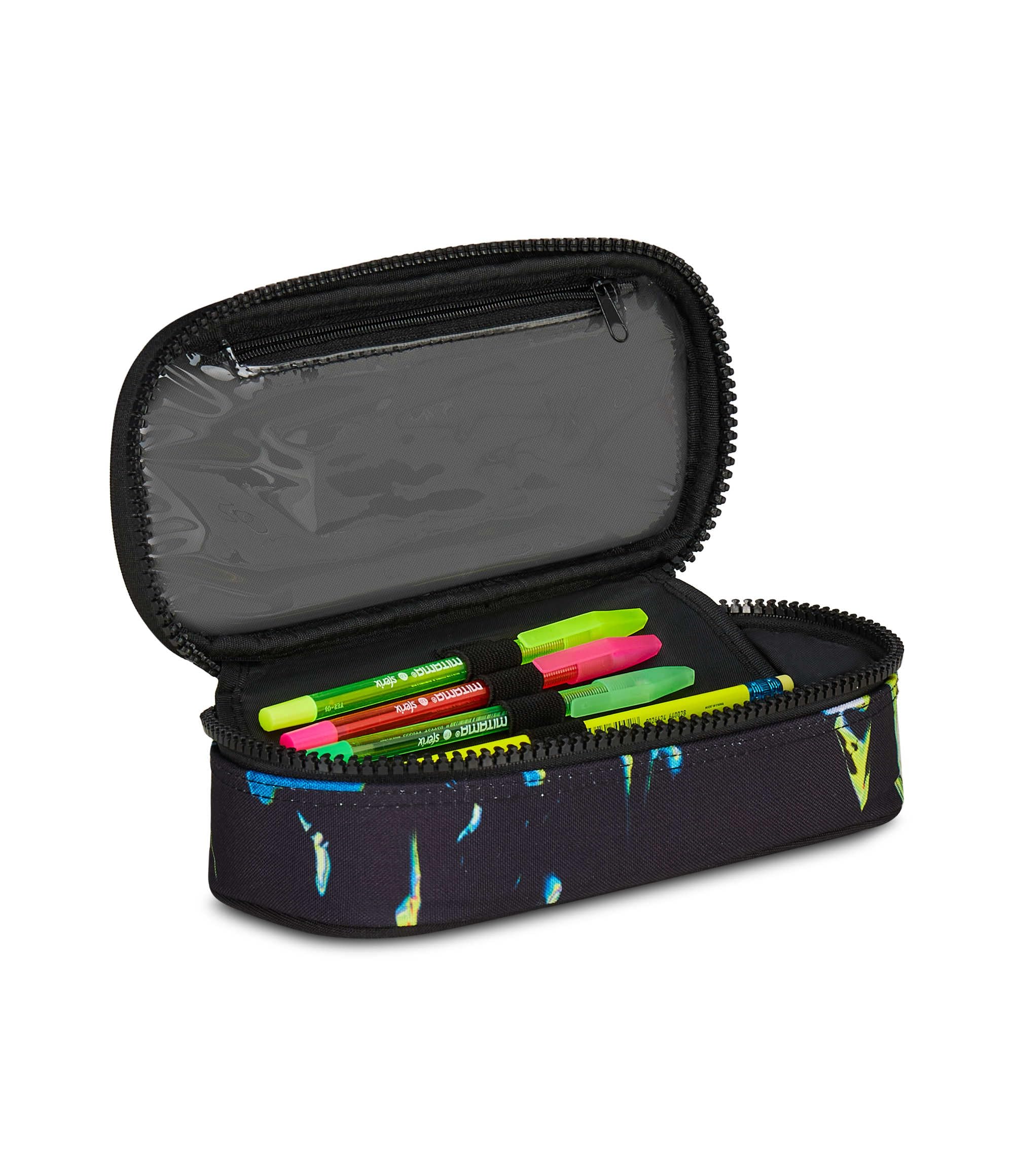 mitama-bdbf-fade-astuccio-ovale-scuola-completo-nero image 5