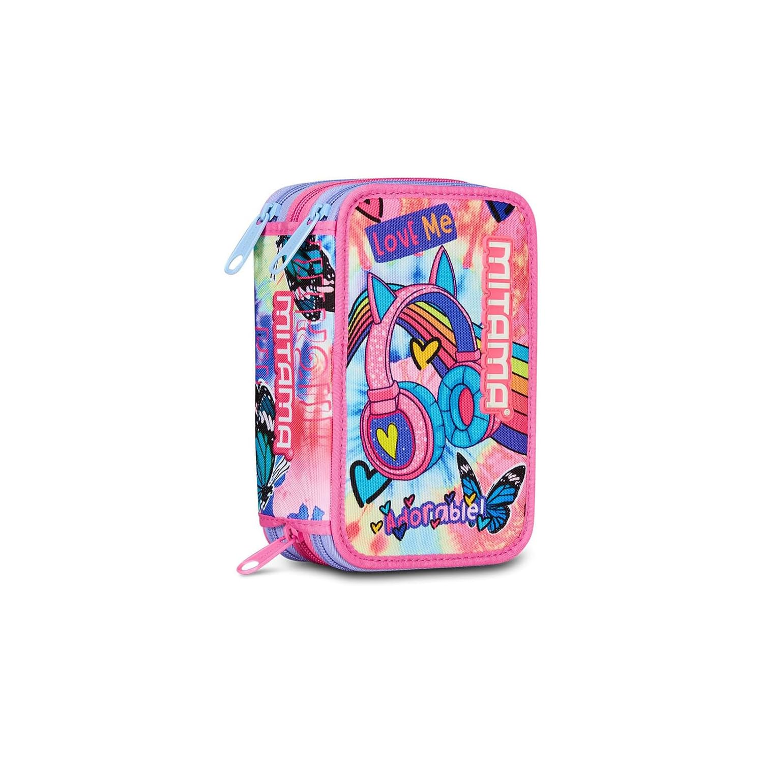 mitama-triplo-tie-music-astuccio-scuola-3-scomparti-47-pz image 1