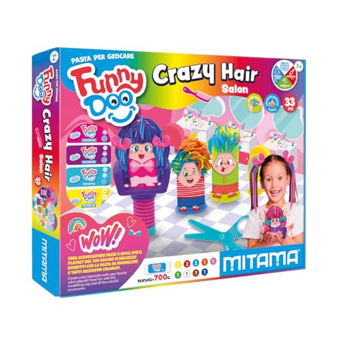 mitama-crazy-hair-salon-scatola-gioco-pasta-da-modellare-33-pezzi image 6