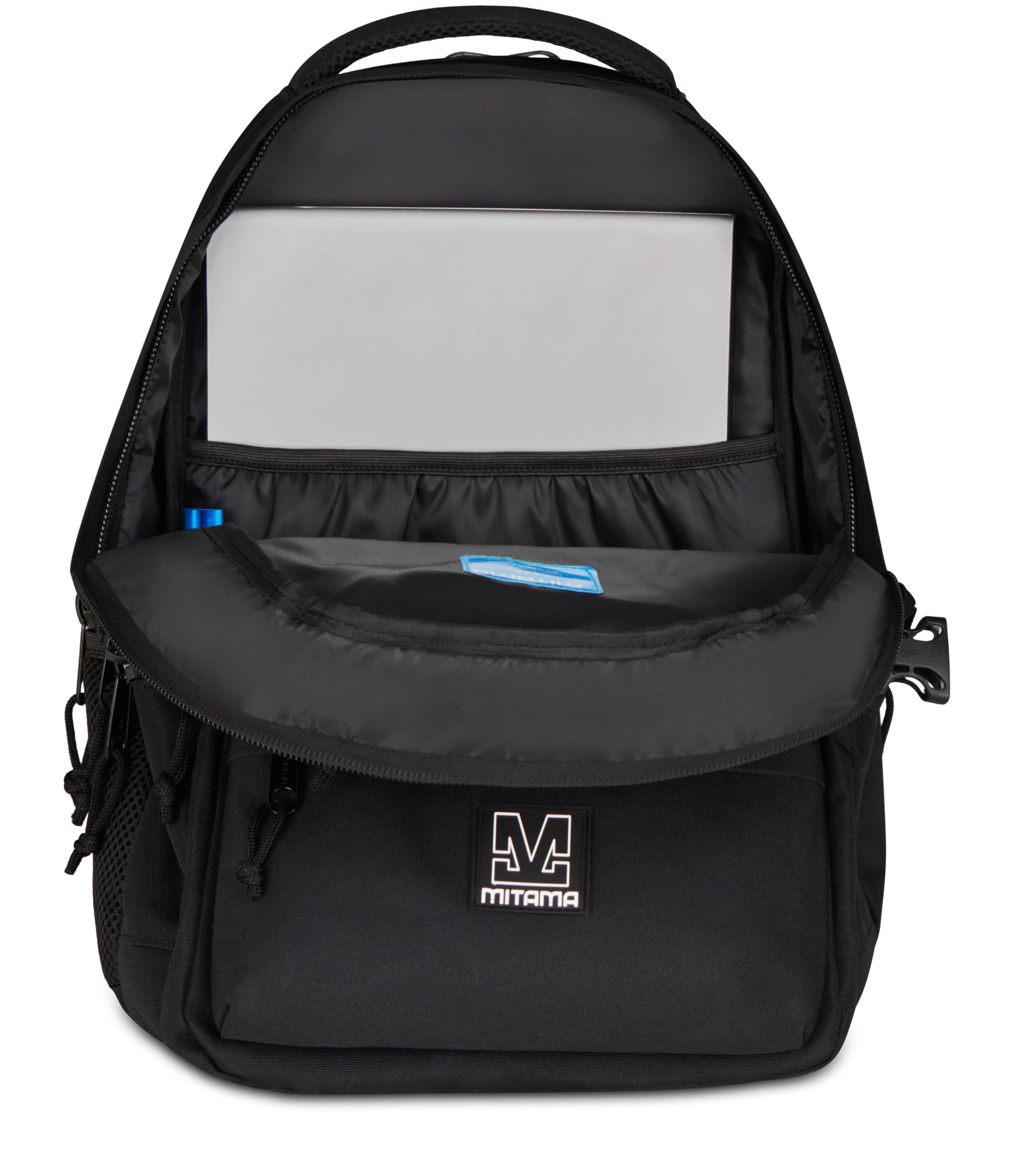 mitama-bdbf-black-out-zaino-scuola-medie-superiori-30l-triplo-scomparto-porta-pc image 6