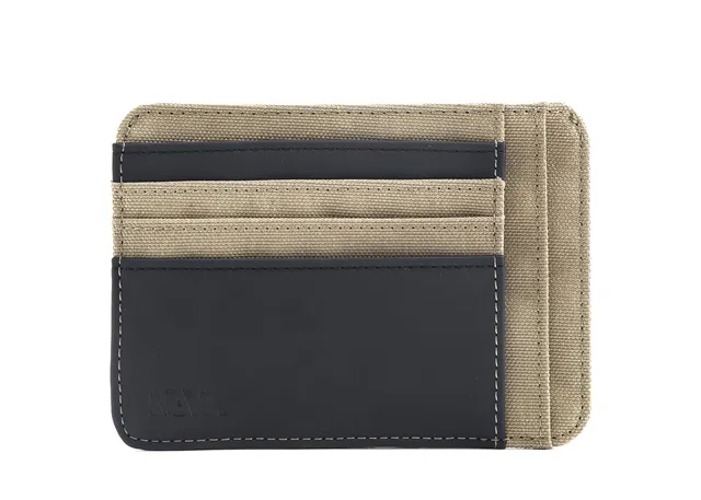nava-design-twin-porta-carte-e-documenti-8-slot-rfid-sabbia-9x13-cm image 1