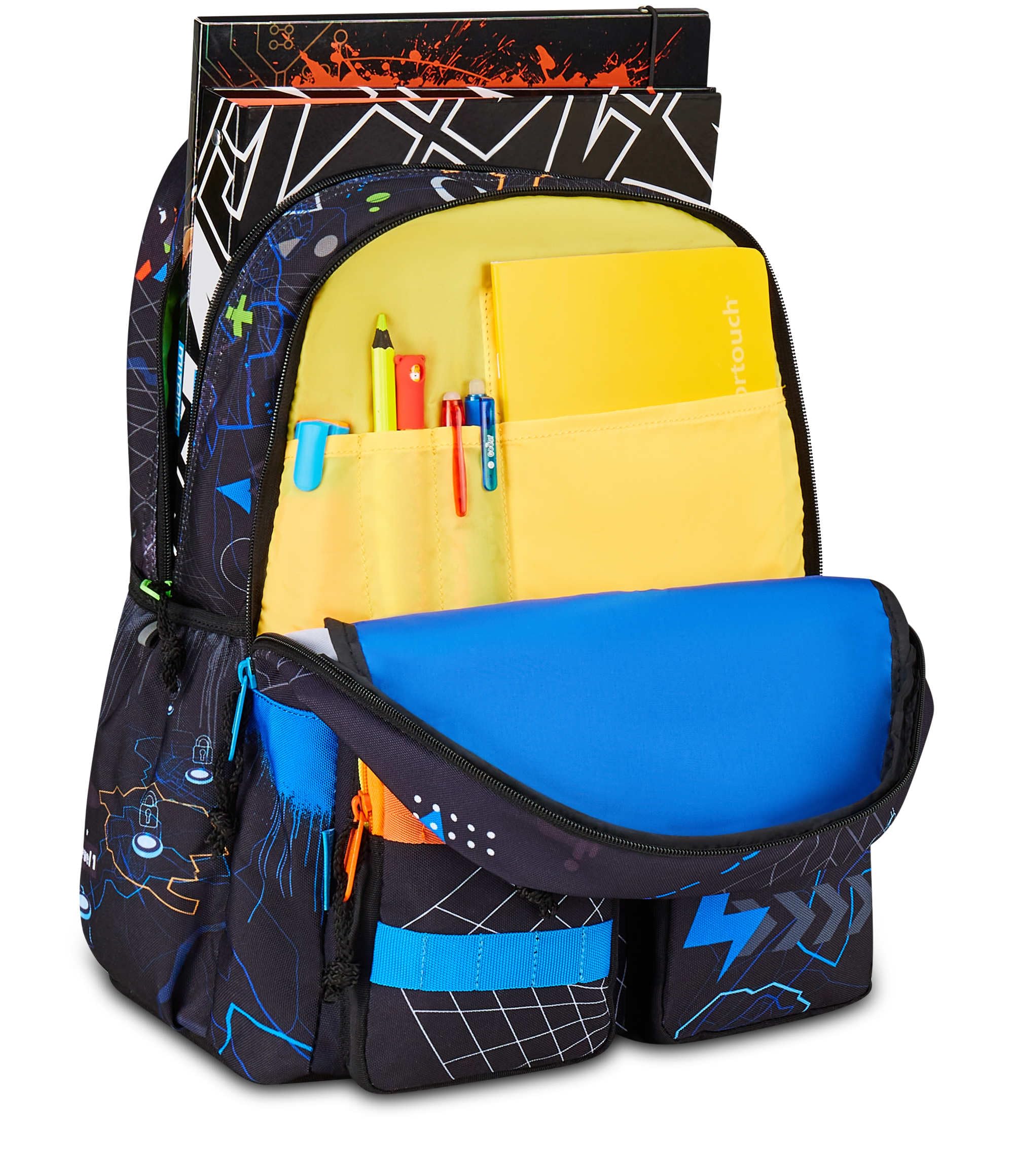mitama-zaino-new-plus-cyberplay-blu-scuola-elementare-30-l image 6