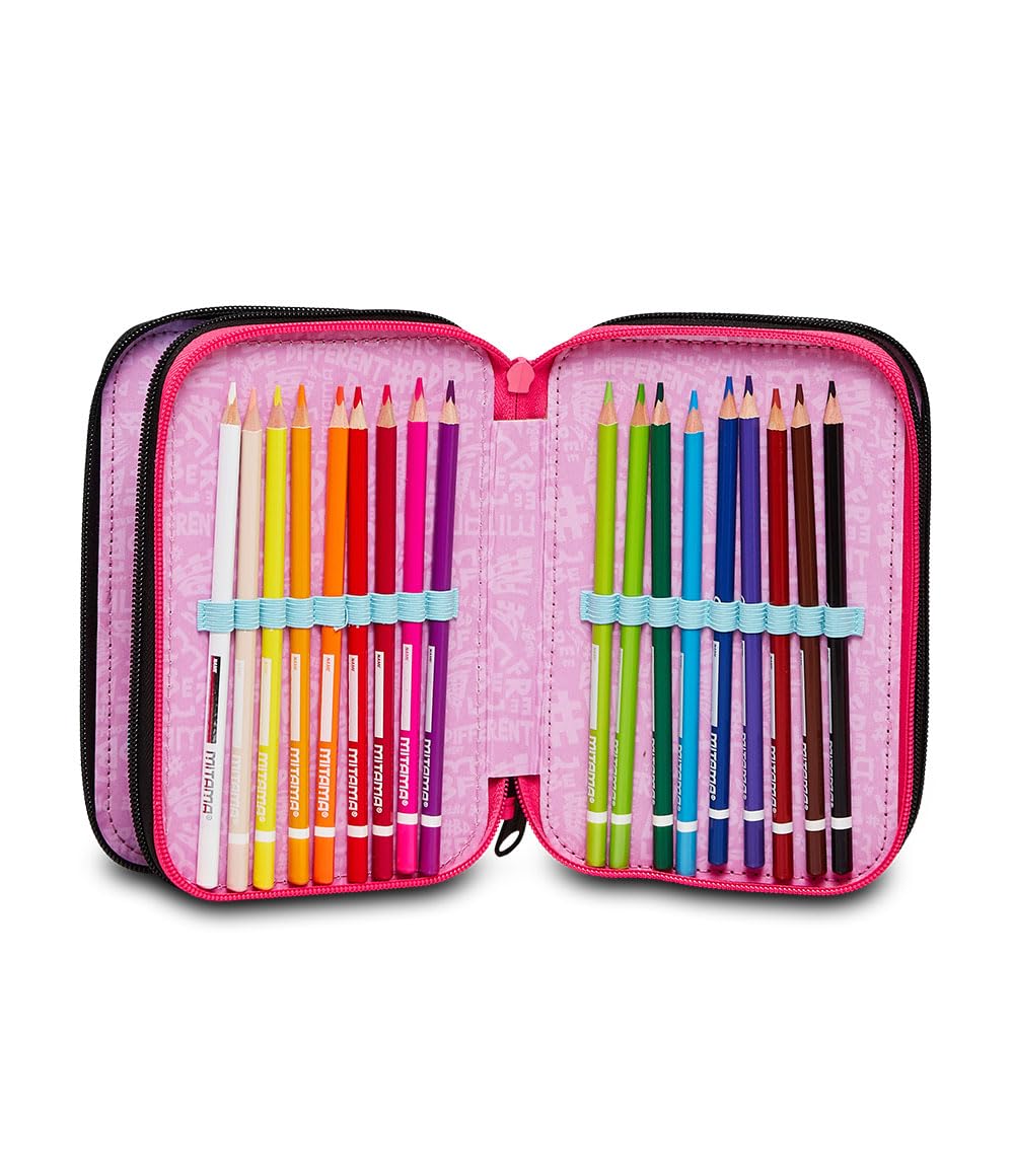 mitama-astuccio-triplo-fly-high-nero-3-scomparti-completo-47-pezzi image 4