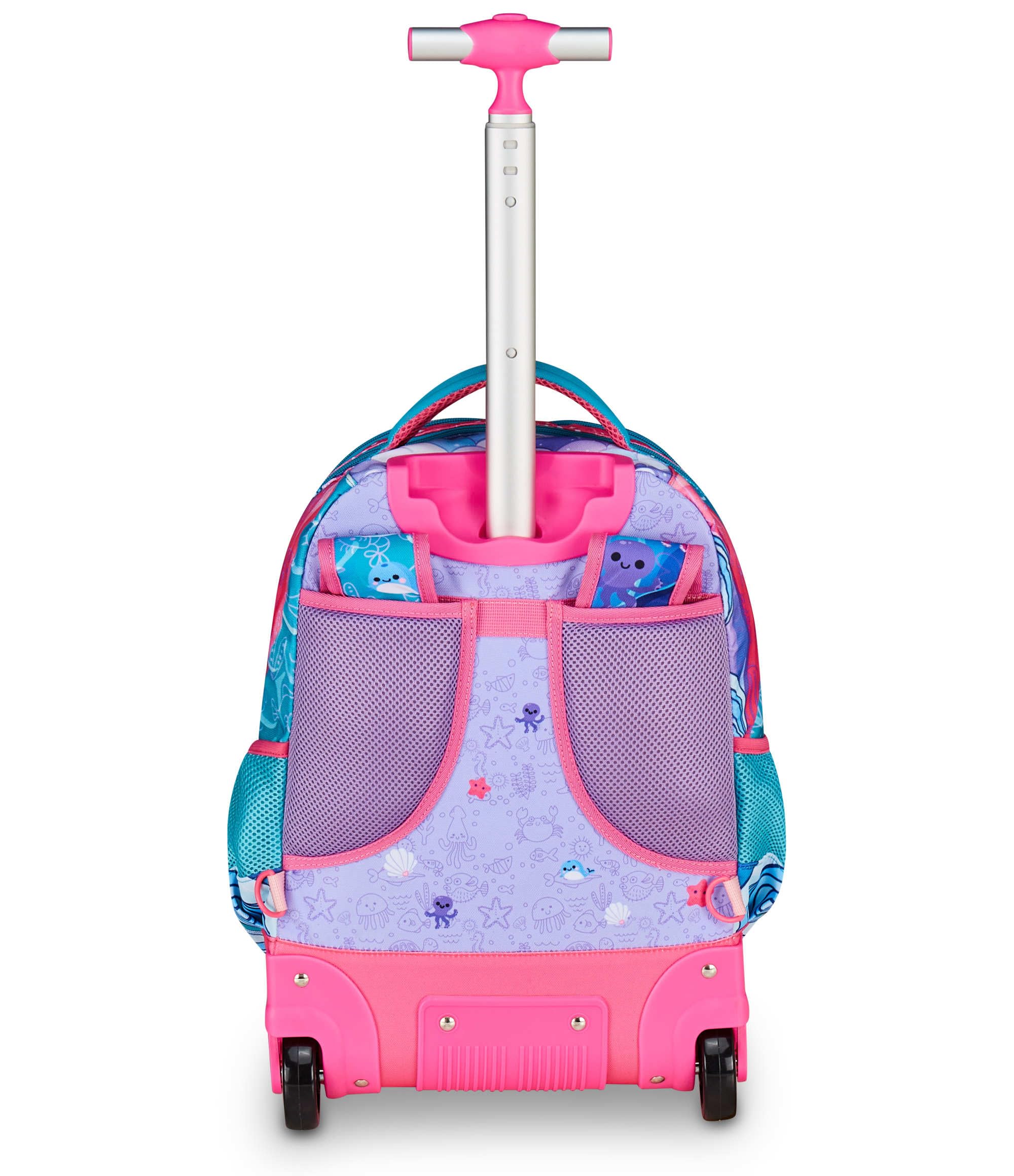 mitama-run-maxi-oceanvibes-trolley-scuola-doppio-scomparto-turchese image 5