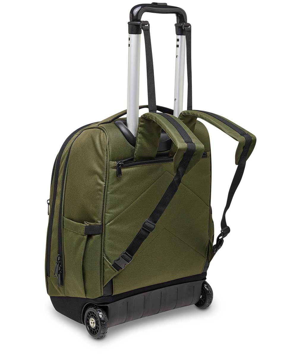 invicta-trolley-scuola-bump-active-2-in-1-verde-44-lt-con-porta-pc image 6