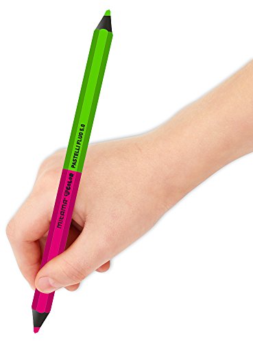 mitama-pastelli-evidenziatori-bipunta-jumbo-5mm-5-colori-fluo-3pz image 8