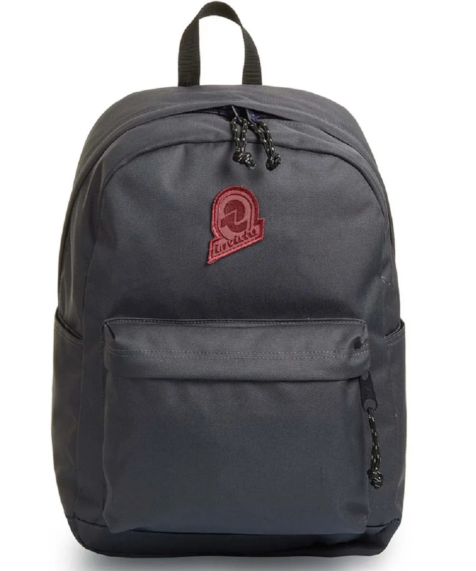 invicta-carlson-solid-zaino-27-lt-grigio-con-tasca-porta-laptop image 1