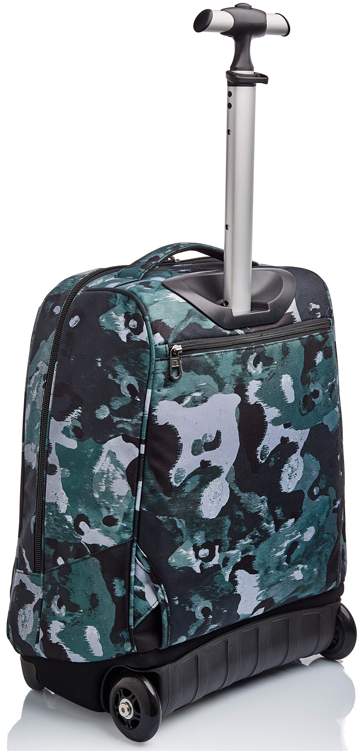 invicta-trolley-scuola-camo-shades-verde-2-in-1-zaino-con-ruote-35-lt image 5