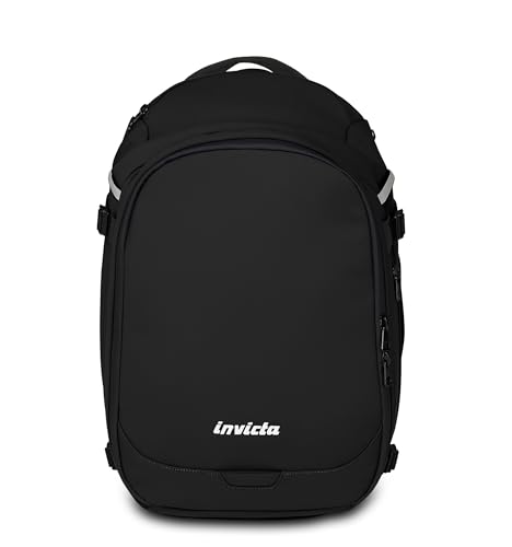 invicta-campus-s-zaino-viaggio-nero-23-5l-monoscomparto-con-tasca-pc-15-6 image 8