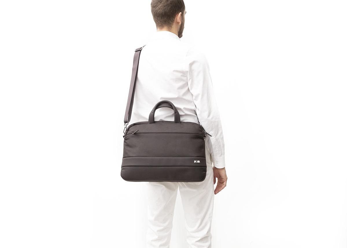 nava-design-easy-plus-cartella-slim-organizzata-porta-pc-marrone-29x42x6-cm image 7
