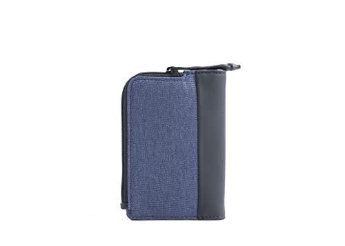 nava-design-twin-porta-carte-4-tasche-con-portamonete-zip-e-rfid-blu-12-x-8-cm image 6