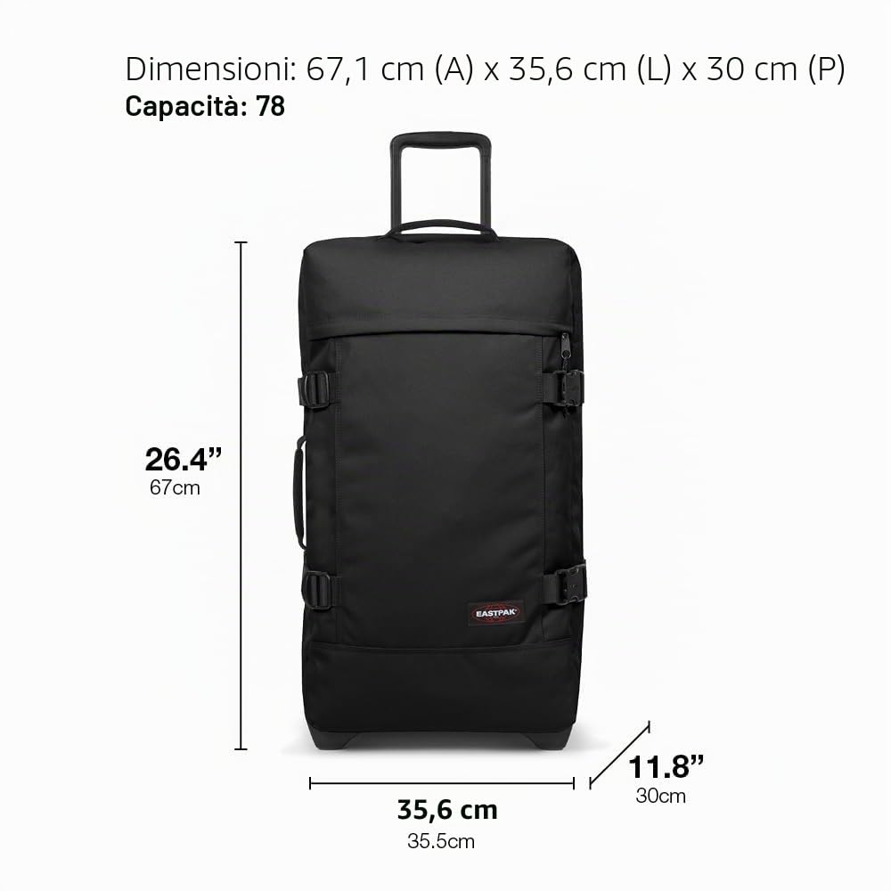 eastpak-tranverz-m-valigia-media-78l-67x35-5x30-cm-tsa-nera-black image 5