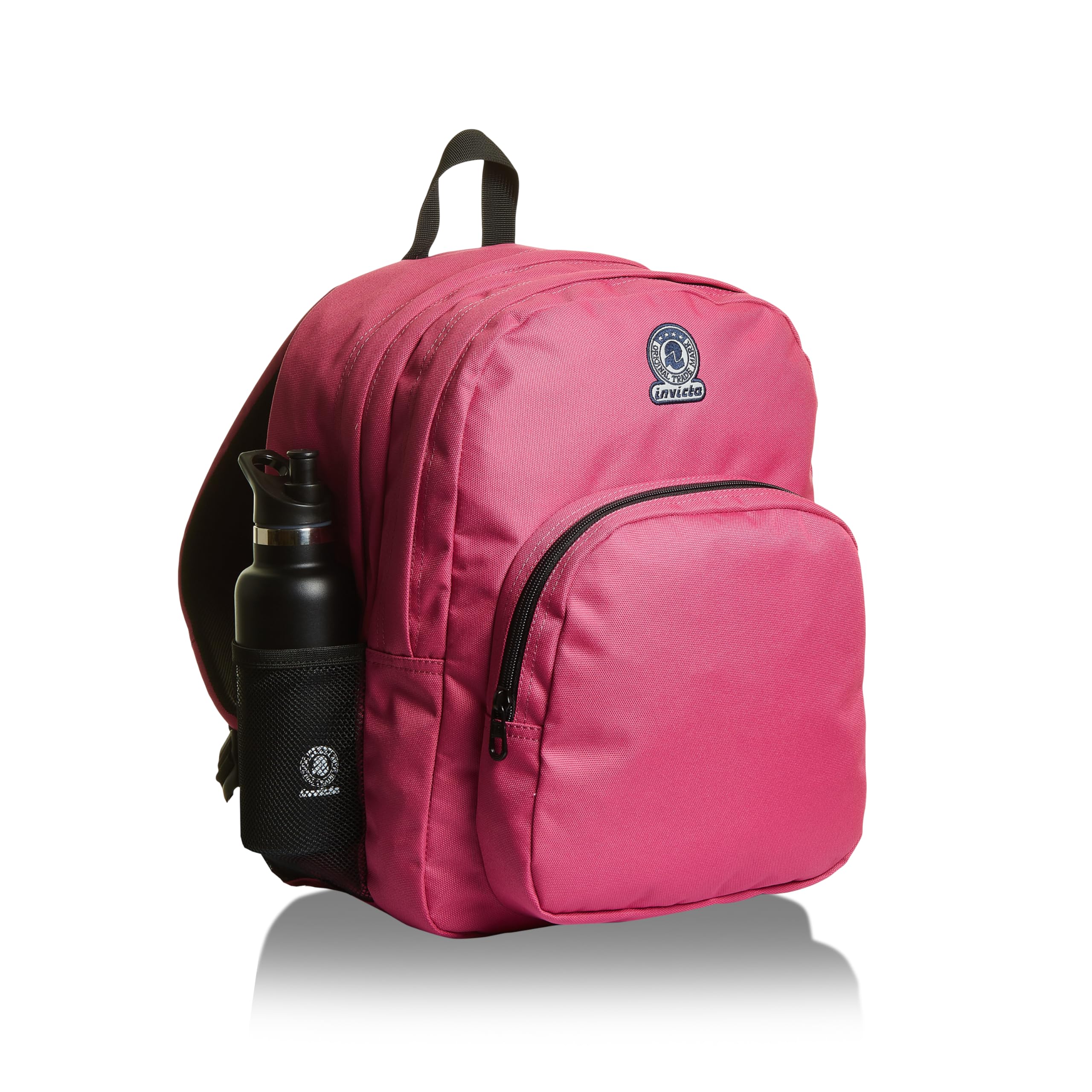 invicta-benin-m-zaino-doppio-scomparto-con-tasca-pc-rosa image 2