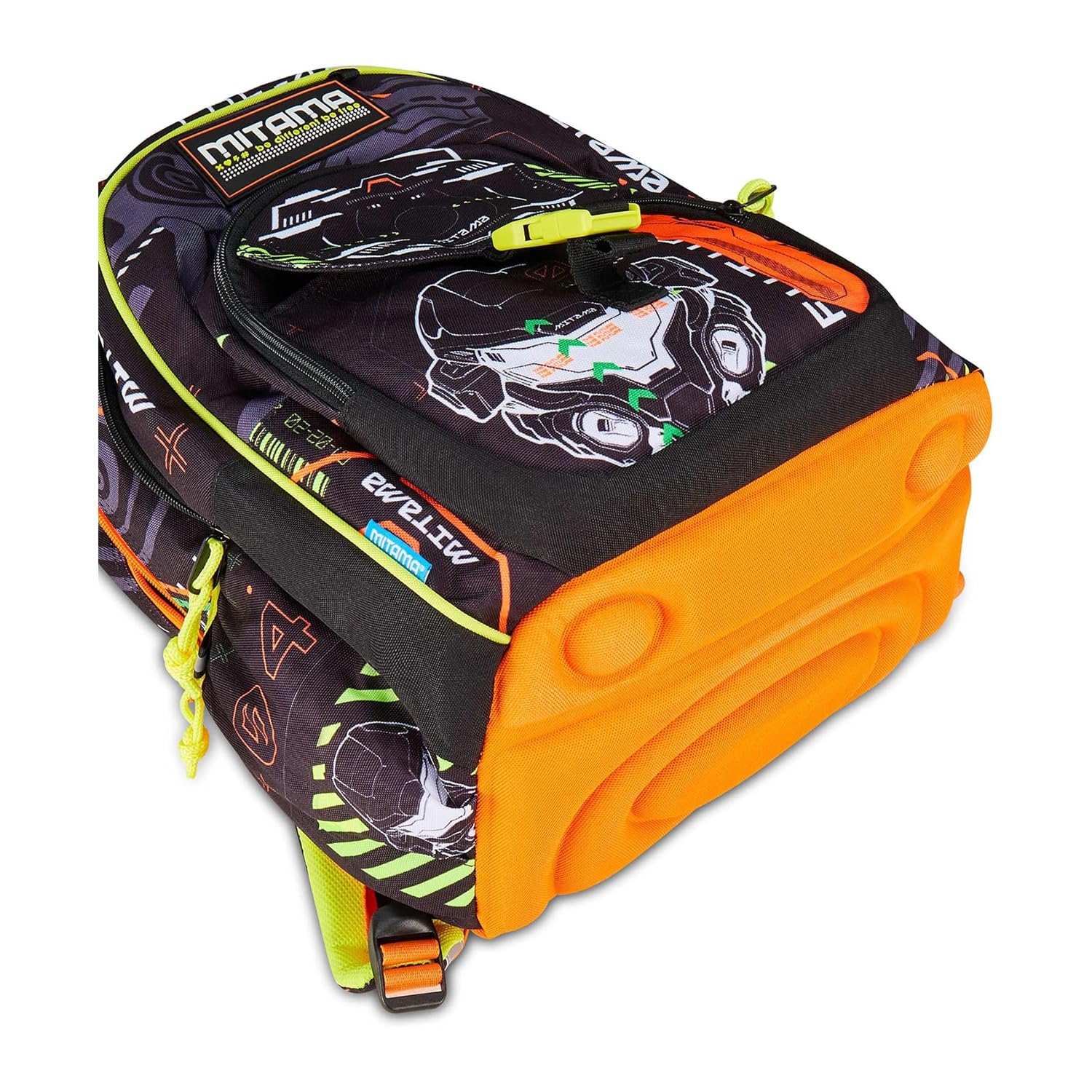 mitama-zaino-scuola-new-plus-fluo-battle-triplo-scomparto-30l image 8