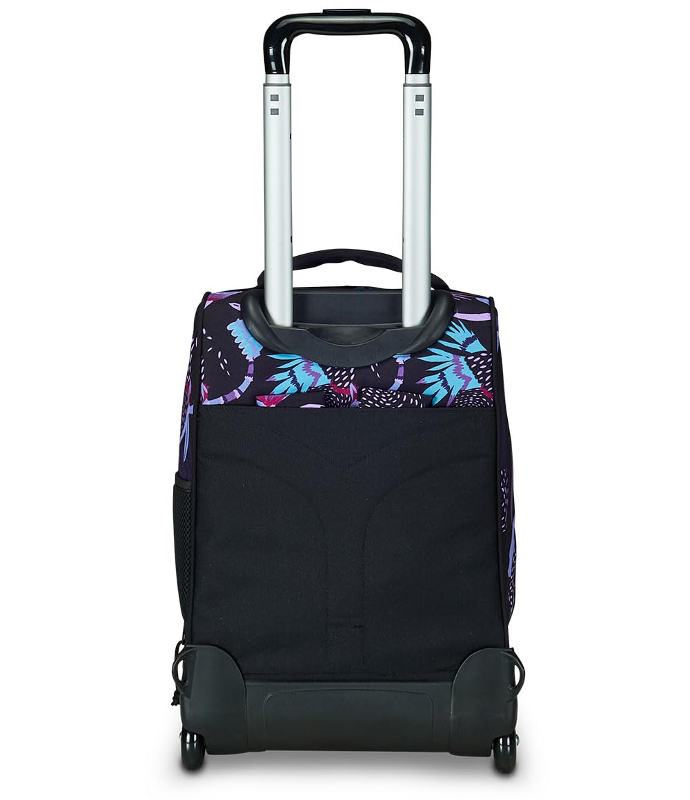mitama-trolley-dr-purple-bloom-zaino-trolley-scuola-elementare-nero-e-viola image 7