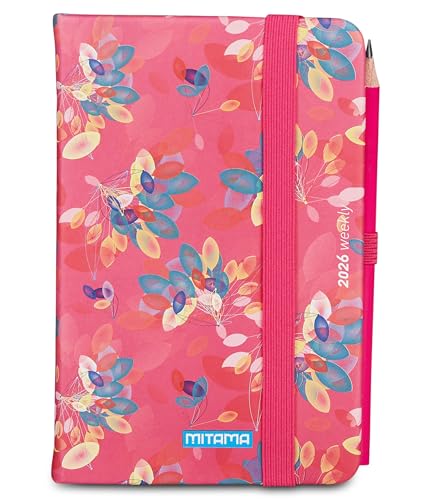 mitama-pocket-floreale-agenda-settimanale-2026-9x14-cm-18-mesi image 8
