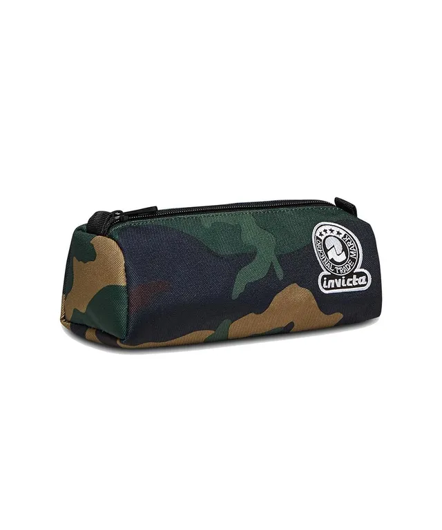 invicta-fantasy-portapenne-scuola-green-camouflage-mono-scomparto image 1