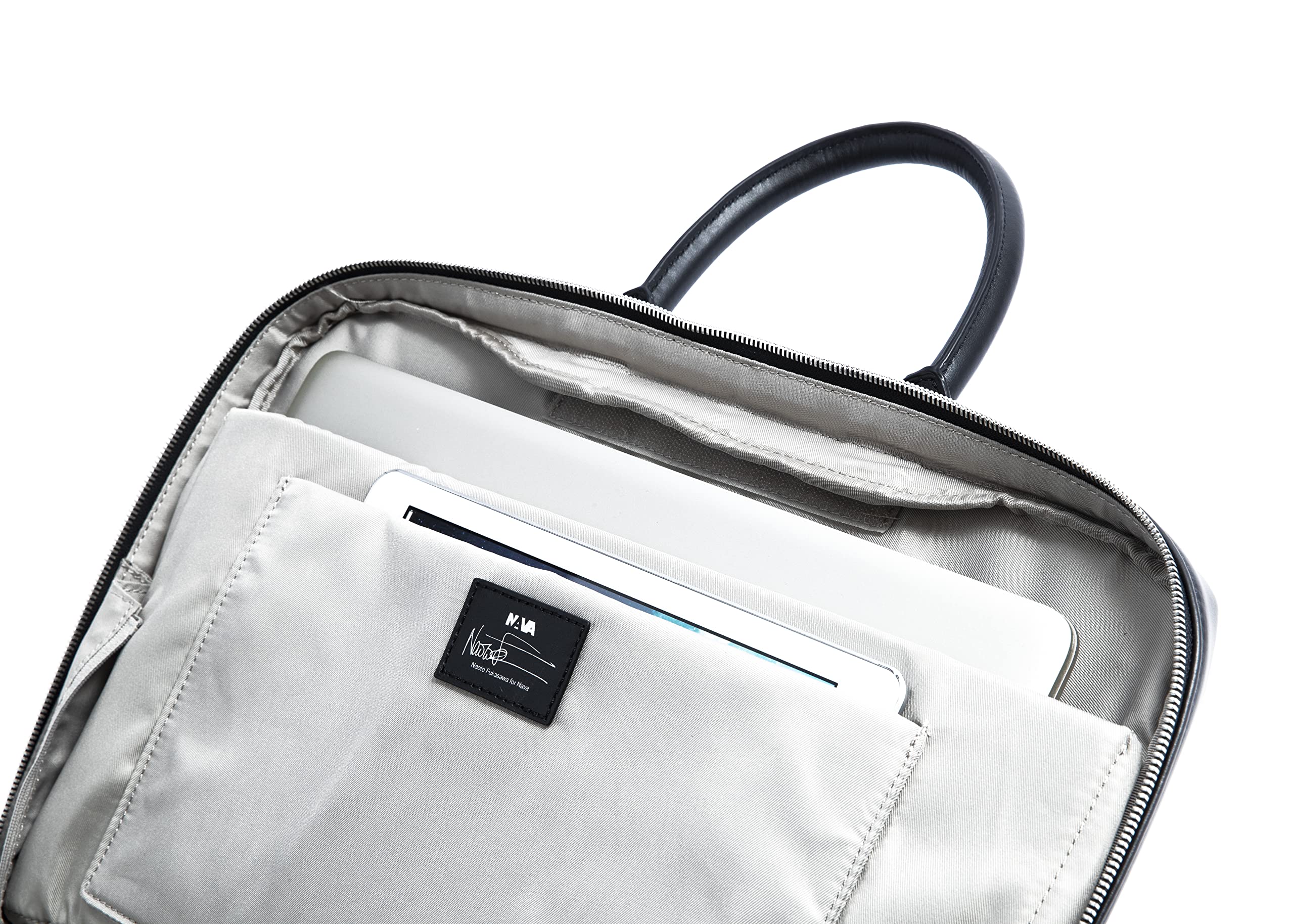 nava-design-milano-cartella-slim-2-manici-porta-pc-15-6-e-tablet-nera-29-x-41-x- image 4
