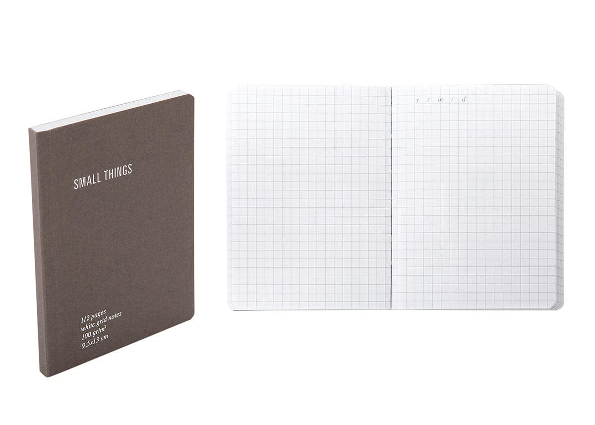 nava-design-everything-notes-pocket-a-quadretti-con-tasca-9x13-cm-caff image 1