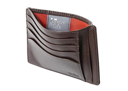 nava-design-smooth-portafoglio-in-pelle-marrone-8-carte-9x13-cm image 6