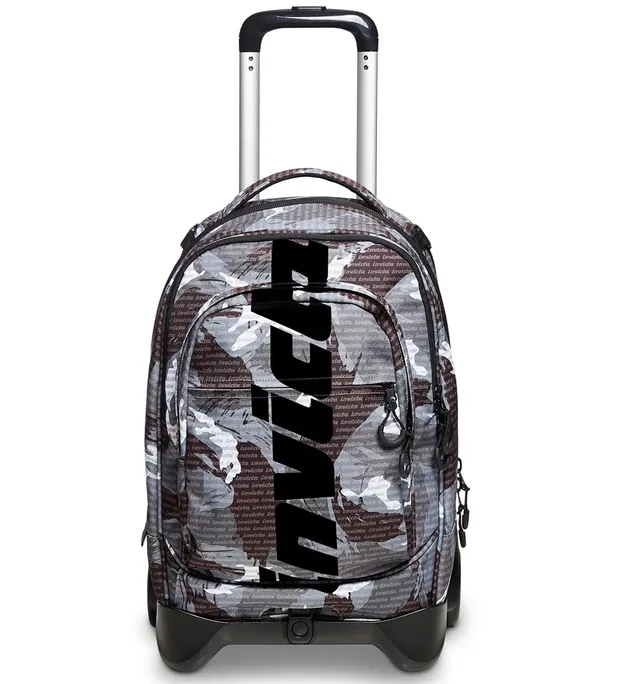 invicta-new-plug-fantasy-3-in-1-trolley-scuola-sganciabile-37l-bianco-nero-con-p image 1