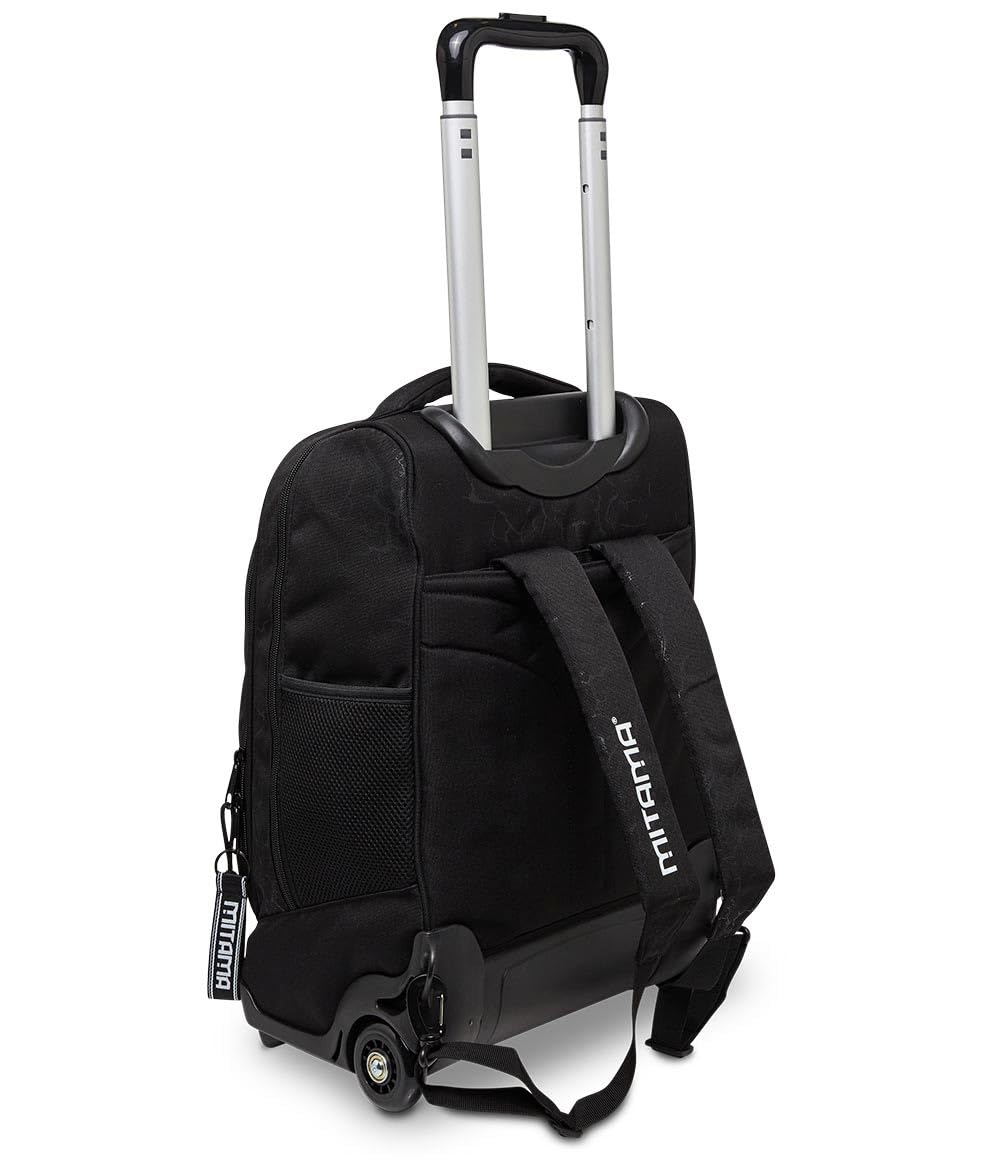 mitama-dr-trolley-bdbf-black-cracks-zaino-trolley-nero-doppio-scomparto image 5