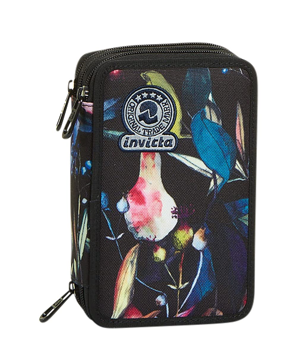 invicta-astuccio-scuola-3-zip-roses-rosa-completo image 8