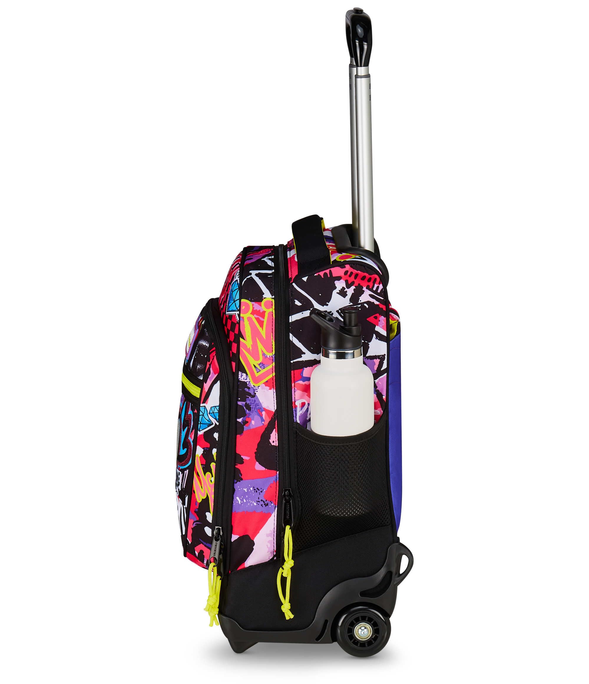 mitama-run-maxi-urban-queen-trolley-scuola-dr-34-lt-rosa-con-spallacci-zaino image 3