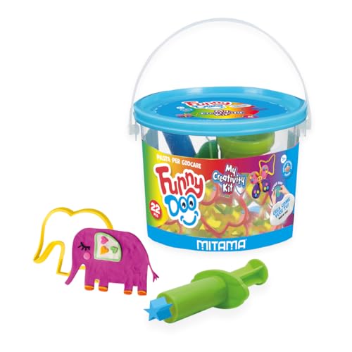 mitama-my-creativity-kit-funny-doo-barattolo-pasta-modellare-22-pezzi image 6